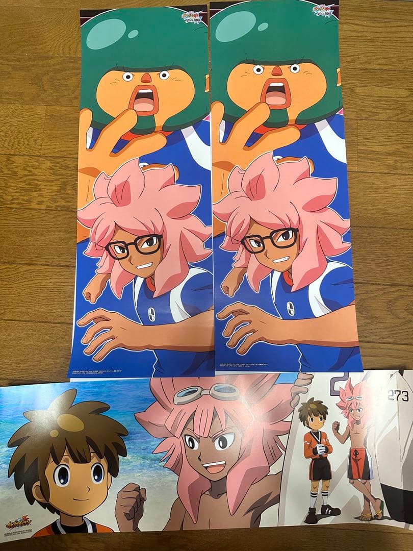 イナズマイレブン　イナズマイレブンGO キャラポス　キャラクターロングポスター