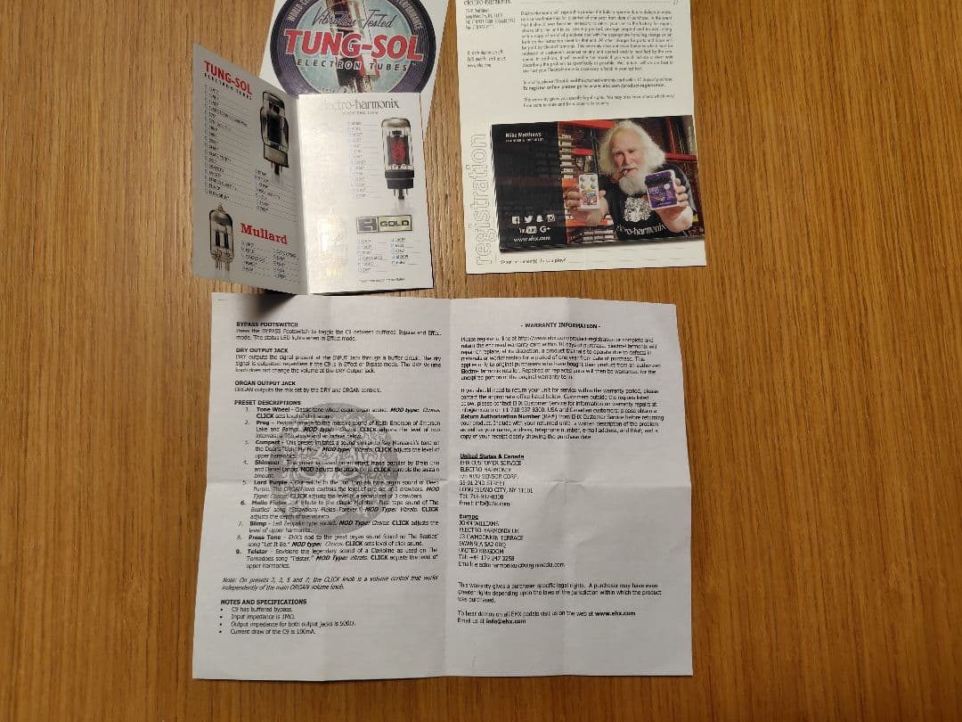 ギター electro-harmonix C9 Organ Machine