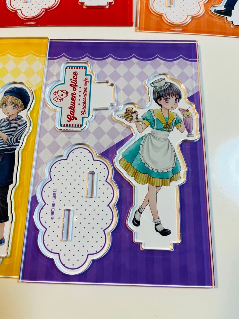 学園アリス コラボカフェアクスタコンプリートセット新品未使用品