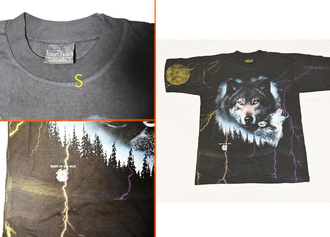 狼 オオカミ WOLF WOLVES ウルフ シャツ ジャック ウルフスキン