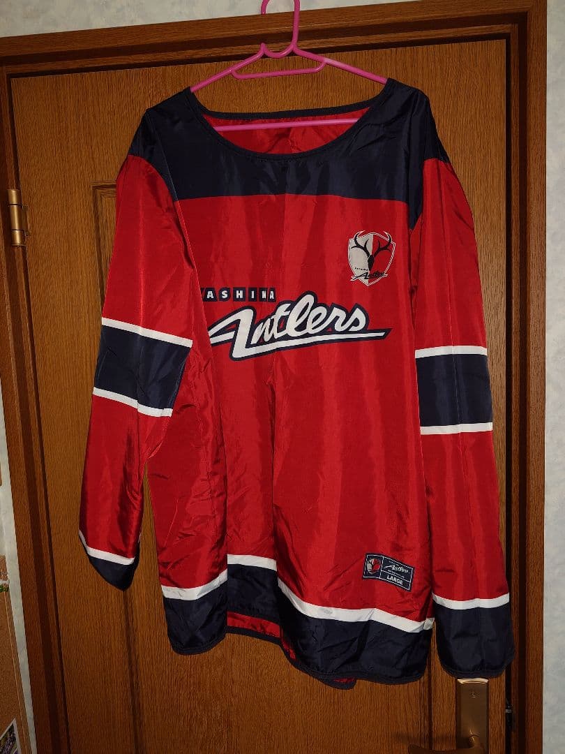 鹿島アントラーズ リバーシブルホッケーシャツ L 鈴木優磨