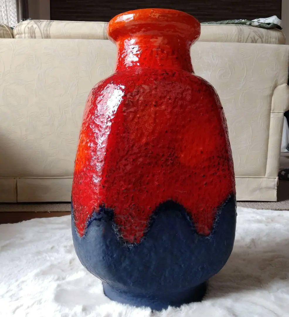 【美品】Fat Lava Dumler & Breiden　西ドイツ　花瓶　特大