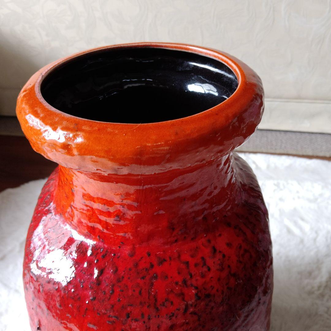 【美品】Fat Lava Dumler & Breiden　西ドイツ　花瓶　特大