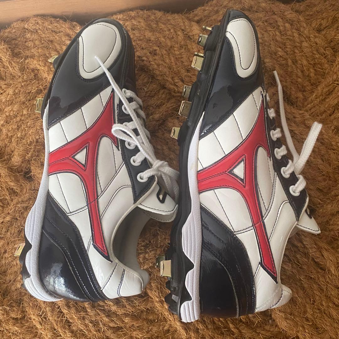 美品✨ミズノグローバルエリート オーダースパイク　25.5㎝