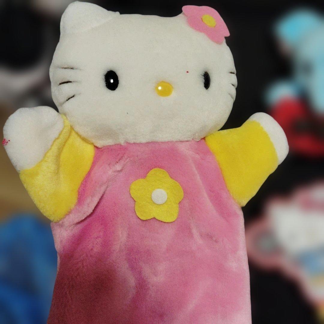 hello Kitty colecctハローキティ 手袋型ぬいぐるみ 約30cm
