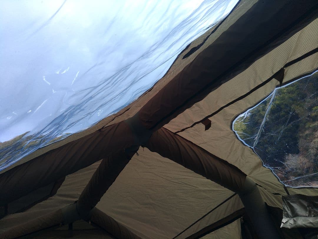 TOMOUNT インフレータブルテント エアーテント改　TPU2箇所追加仕様