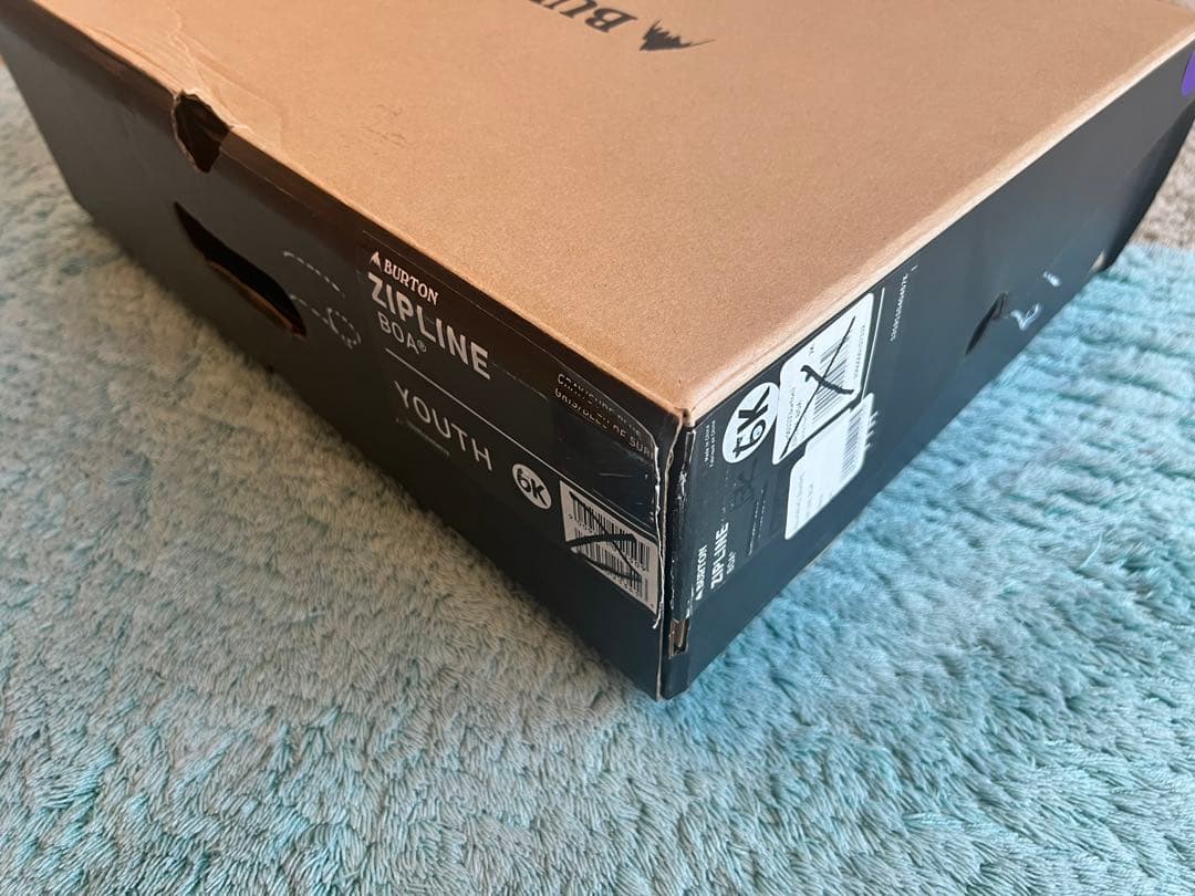 Burton ZIPLINE BOA キッズ スノーボードブーツ　24cm