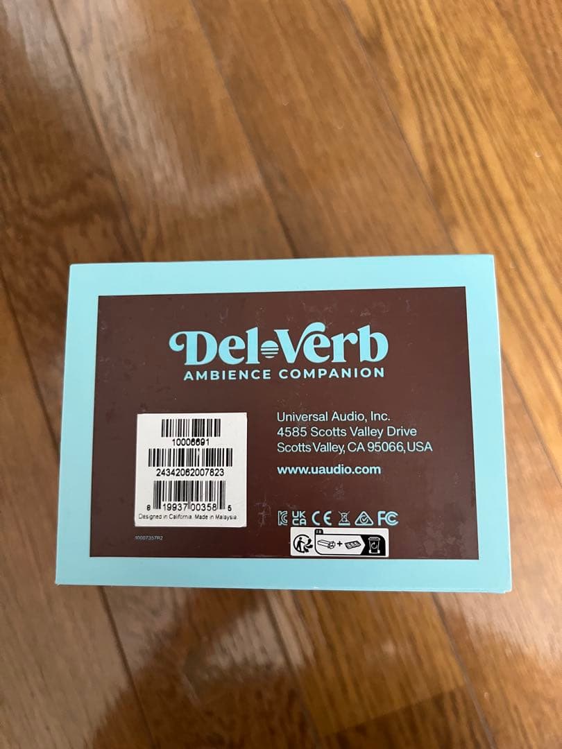 ギター UAFX Del-Verb Ambience Companion