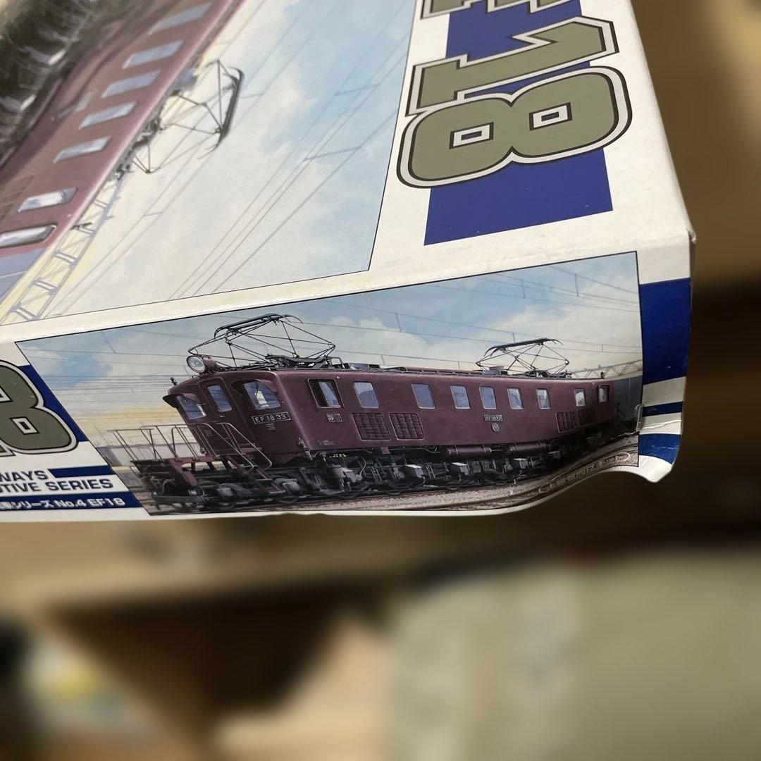 昭和国鉄 EF18 電気機関車 1/50 超大型 絶版精密模型 未開封Ln381