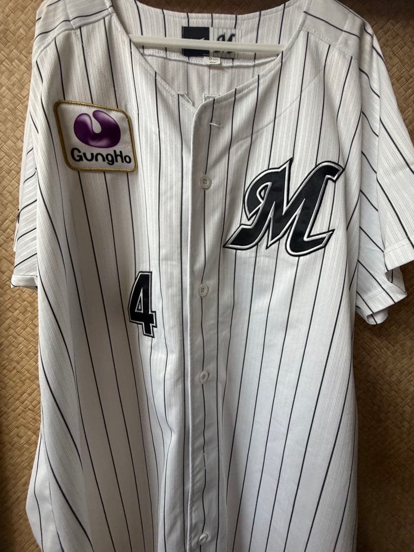 藤岡裕大 ユニフォーム Oサイズ 千葉ロッテマリーンズ