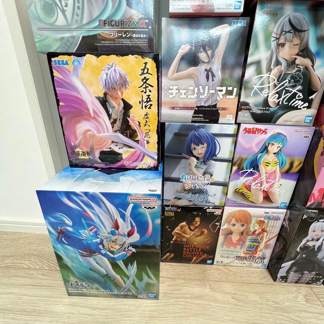 人気フィギュア24個まとめ売り（ドラゴンボール、ワンピース、レゼ、美少女など）②