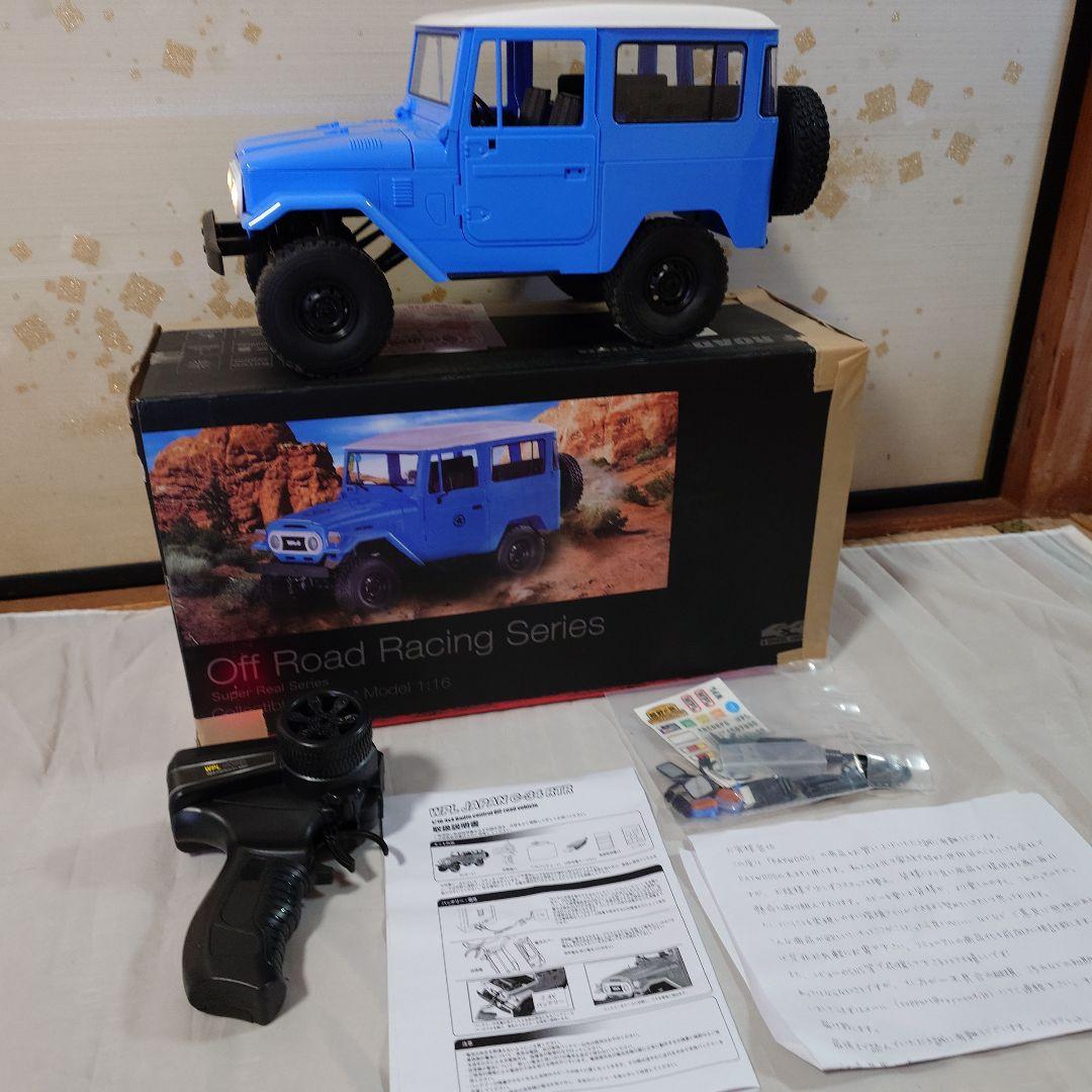 M*4様 WPLJAPAN C-34 RTR 青 RCカー
