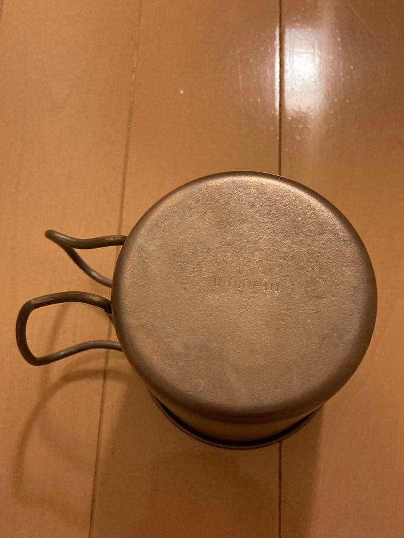 超激レア　左ハンドル　 peak チタンマグカップ 450ml