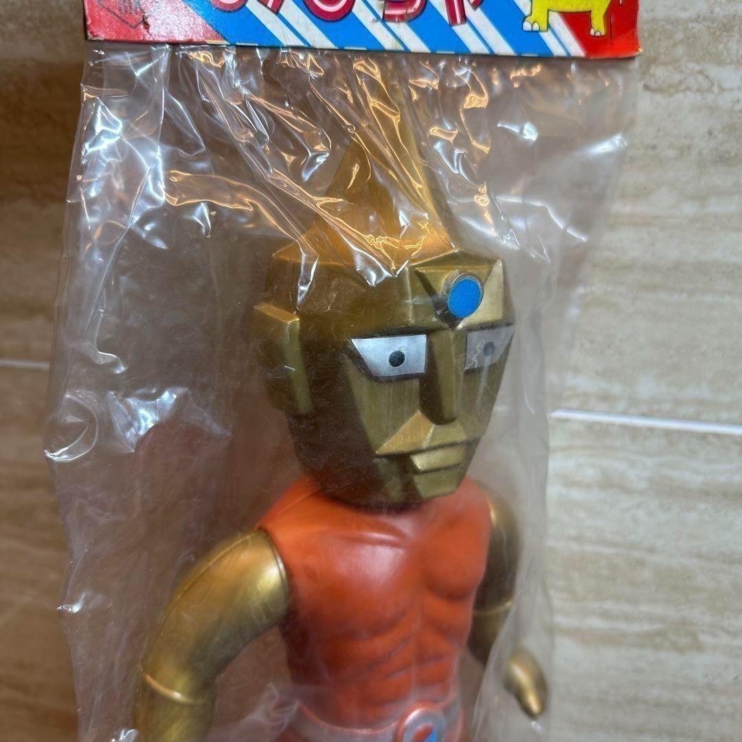 極美品 スペクトルマン パチ ソフビ 新品未使用 当時物 1490