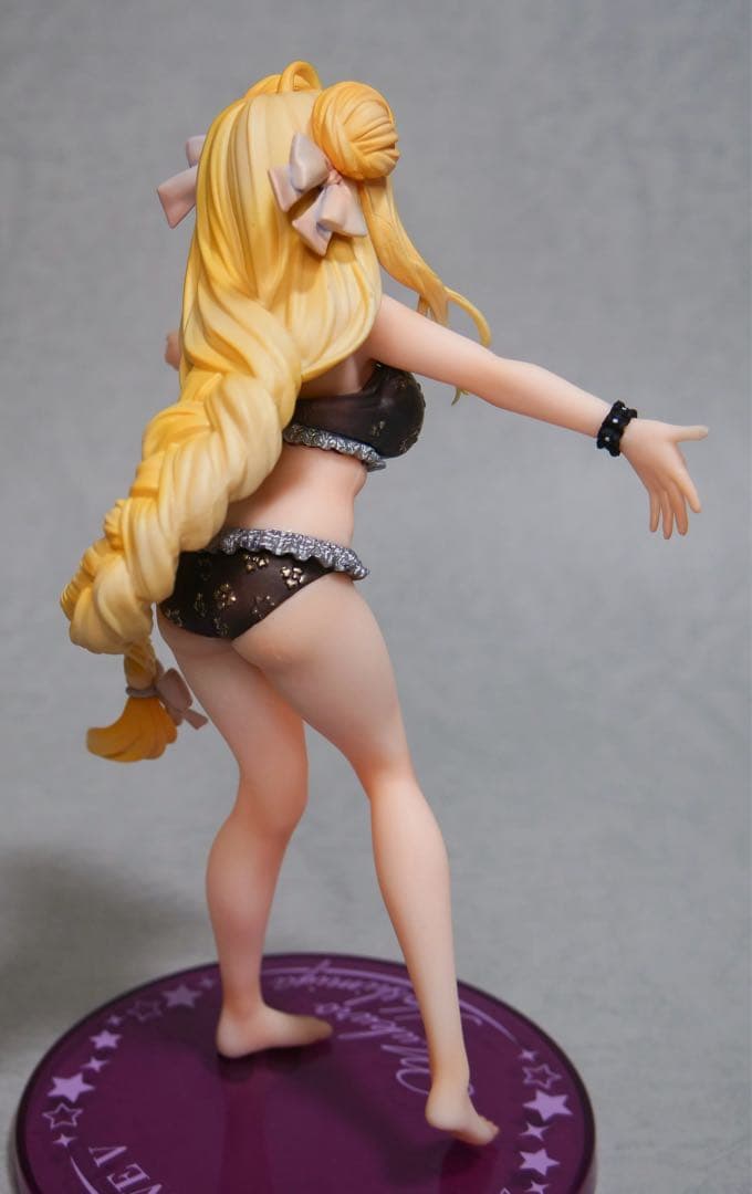 【リペイント】 Coreful フィギュア 星宮六喰 水着ver 黒イメージ