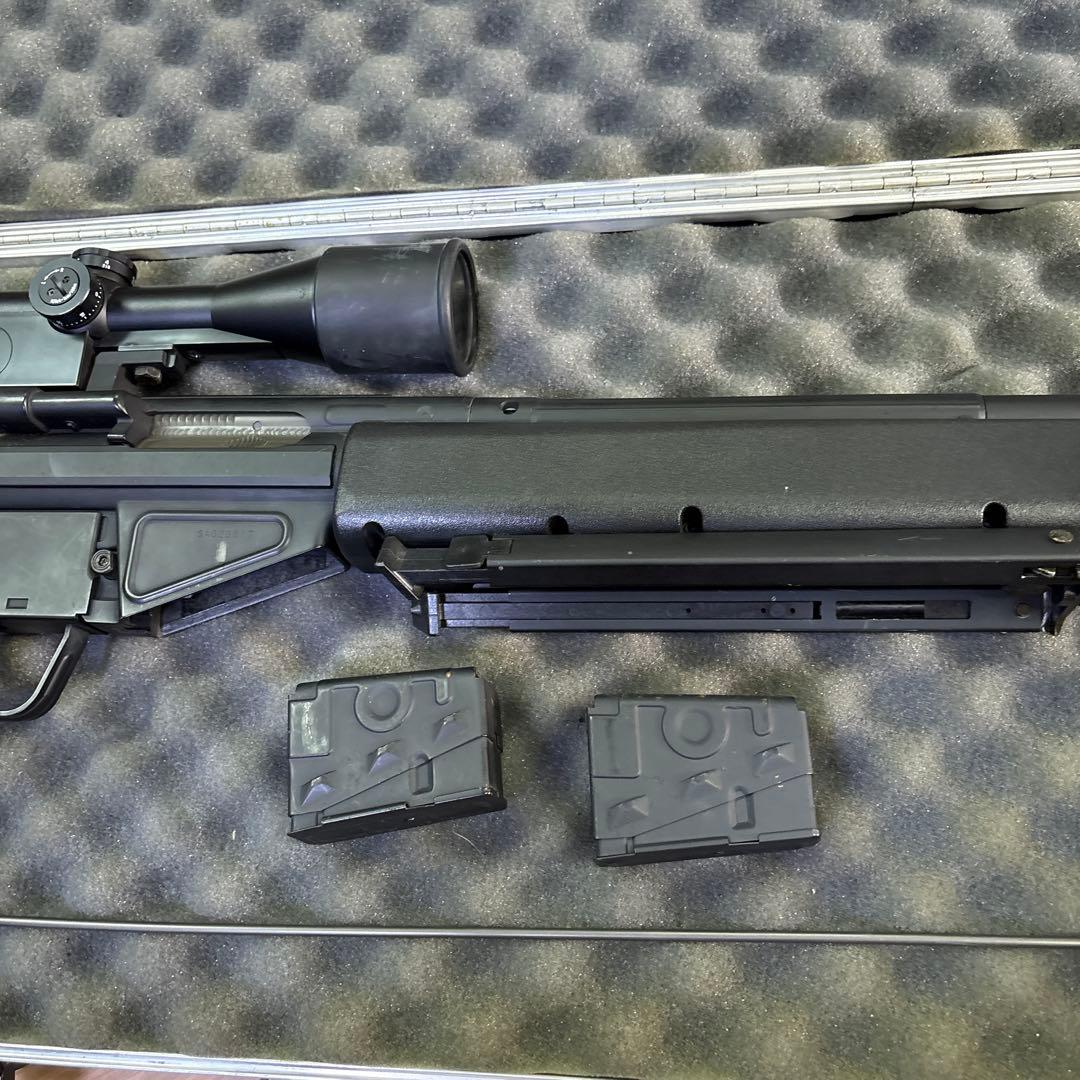 東京マルイ PSG-1 電動ガン　動作確認済　ガンケース　マガジン2個