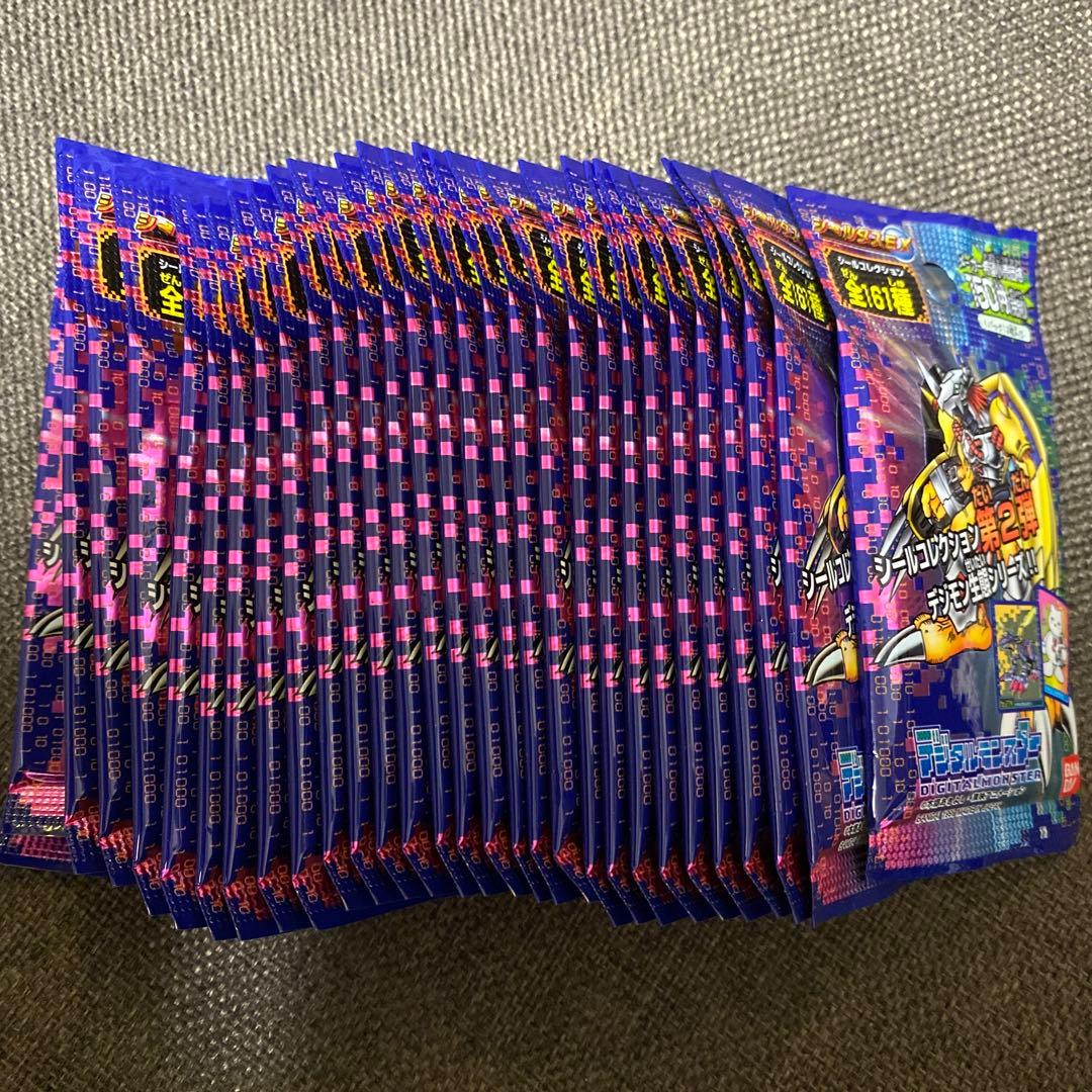デジタルモンスター シールダスEX 第2弾 デジモン シール 未開封