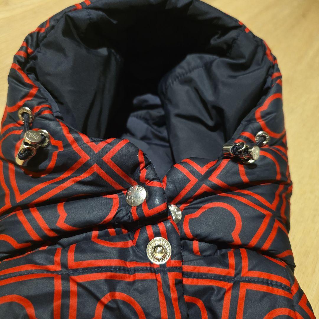 R*様 モンクレール　犬　ダウン　ネイビー　赤　紺　リバーシブル　コート　POL