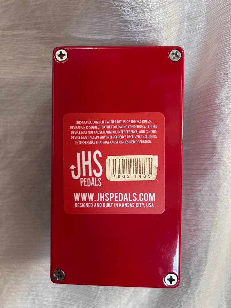 JHS Pedals Angry Charlie V3 レッド