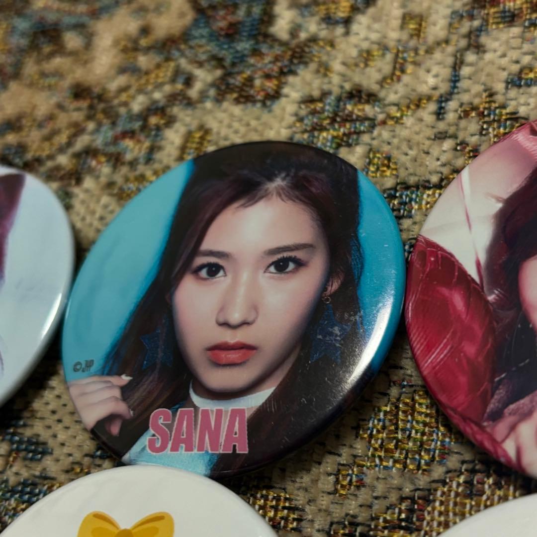 TWICE SHIBUYA109 サナ 缶バッジ コンプ