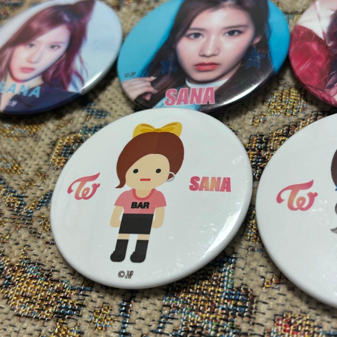 TWICE SHIBUYA109 サナ 缶バッジ コンプ