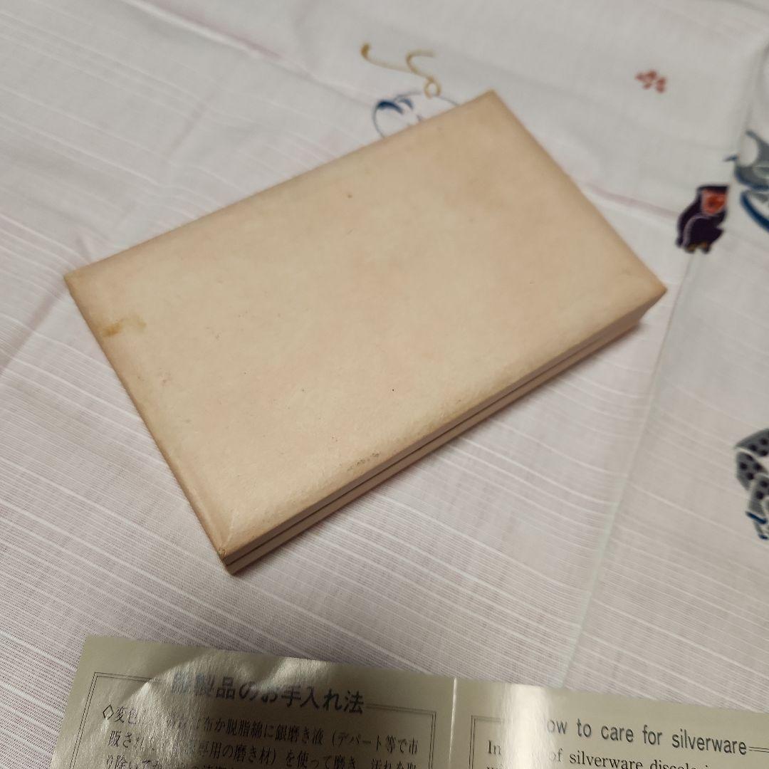 銀製靴べら　silver刻印あります