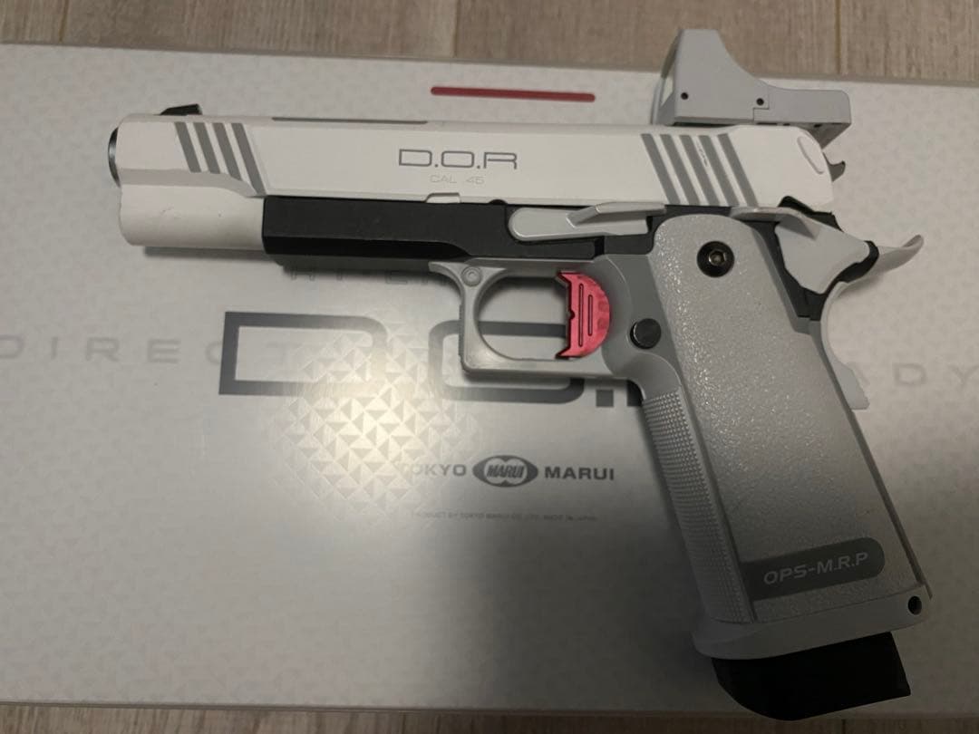 マイクロプロサイト付属東京マルイ ハイキャパ ホワイト DOR/D.O.R