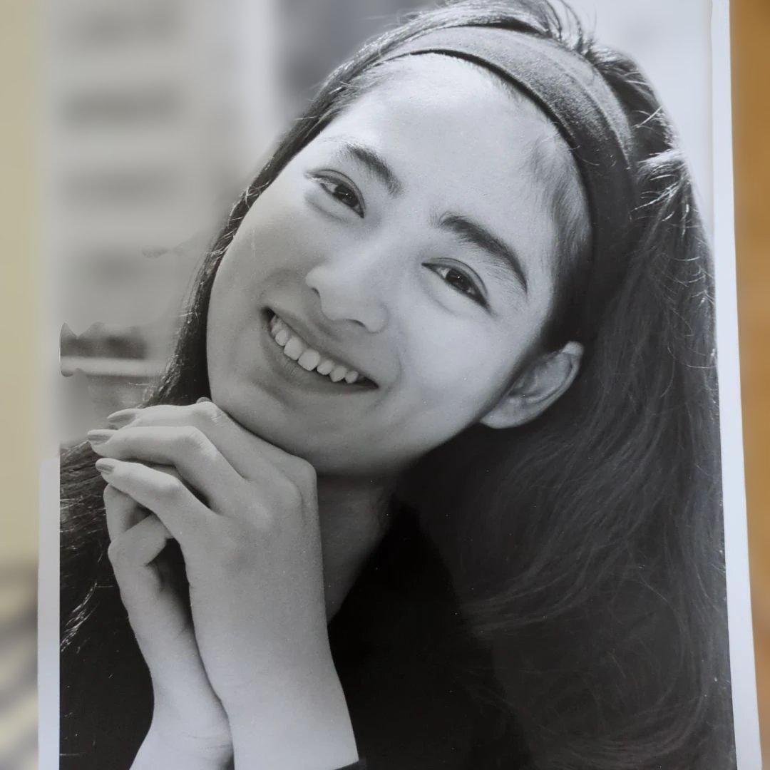 【35年前】川越美和直筆サイン＆ポートレート