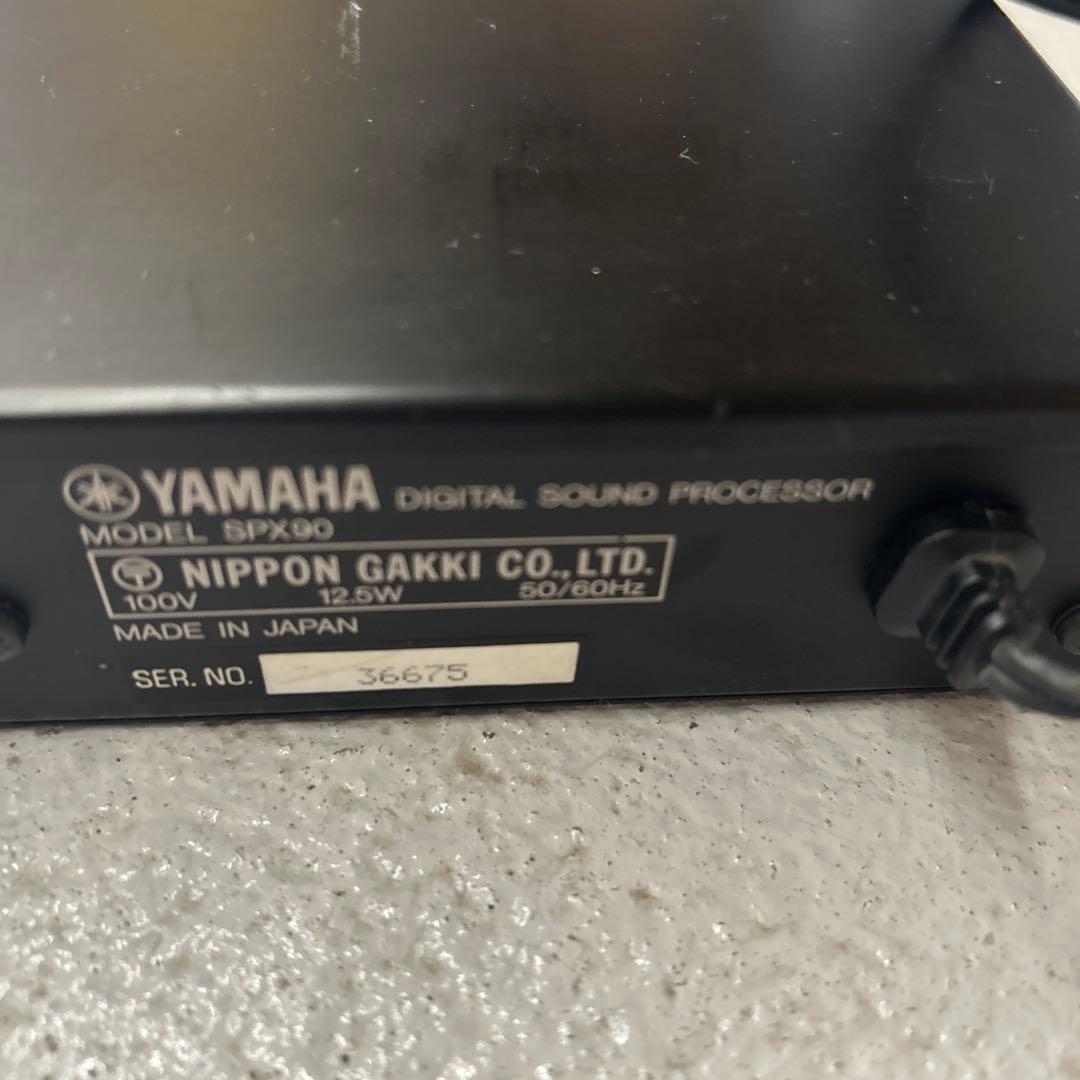 YAMAHA ヤマハ SPX90 デジタルサウンドプロセッサー