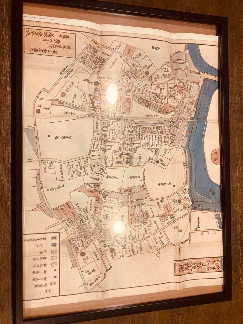 【特級呪物】　赤坂旧絵図　天運、金運増加