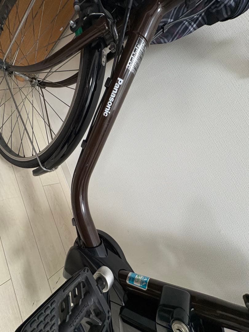 【美品】パナソニック ビビ YX BE-9ELSX632 電動自転車　22年