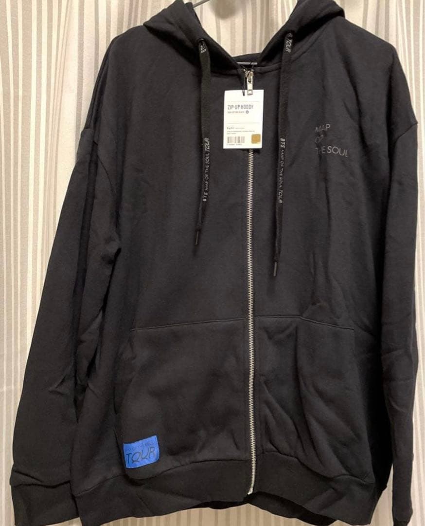 BTS MAP OF THE TOUR ジップフーディー