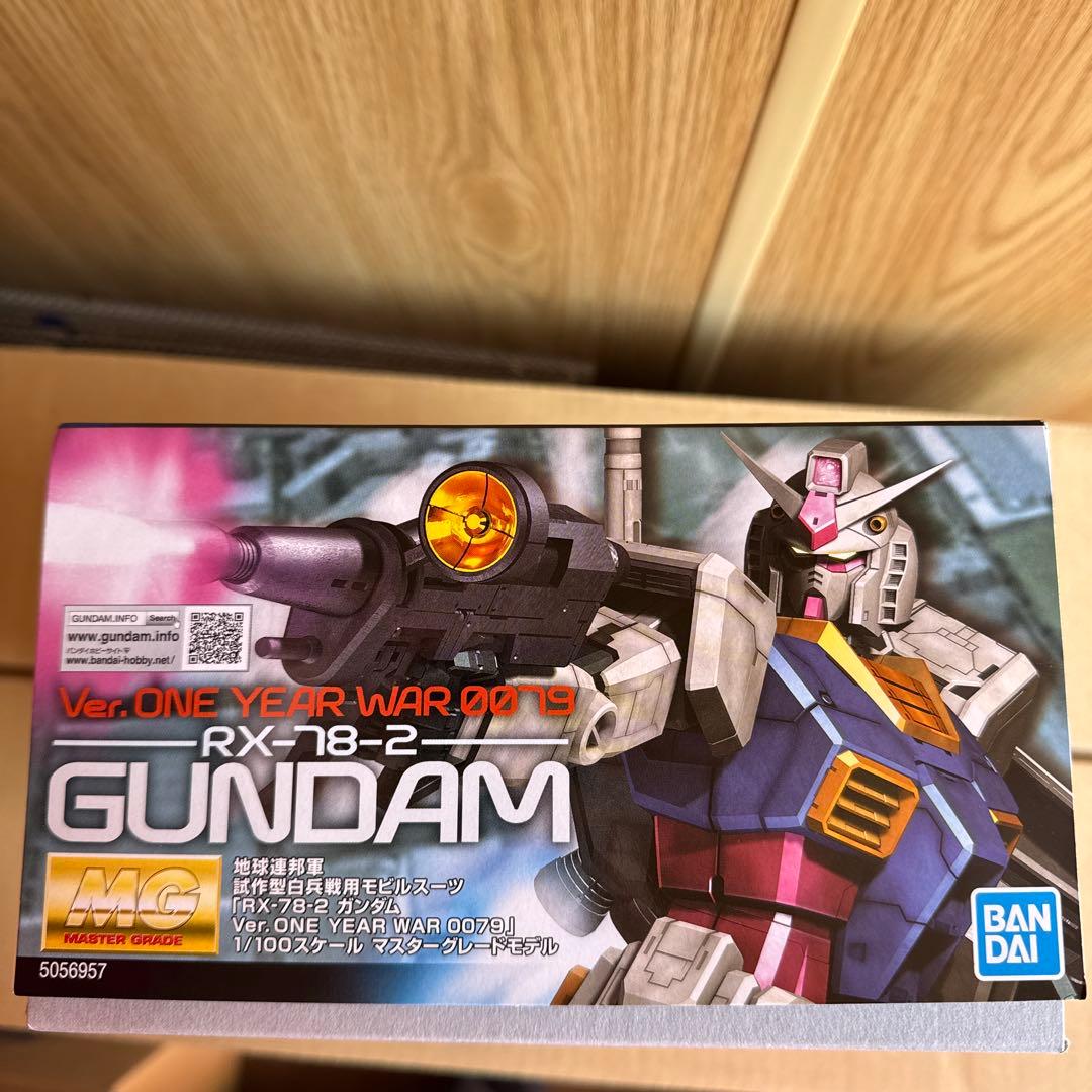 MG RX78-2 ガンダム　ver.ONE YEAR WAR