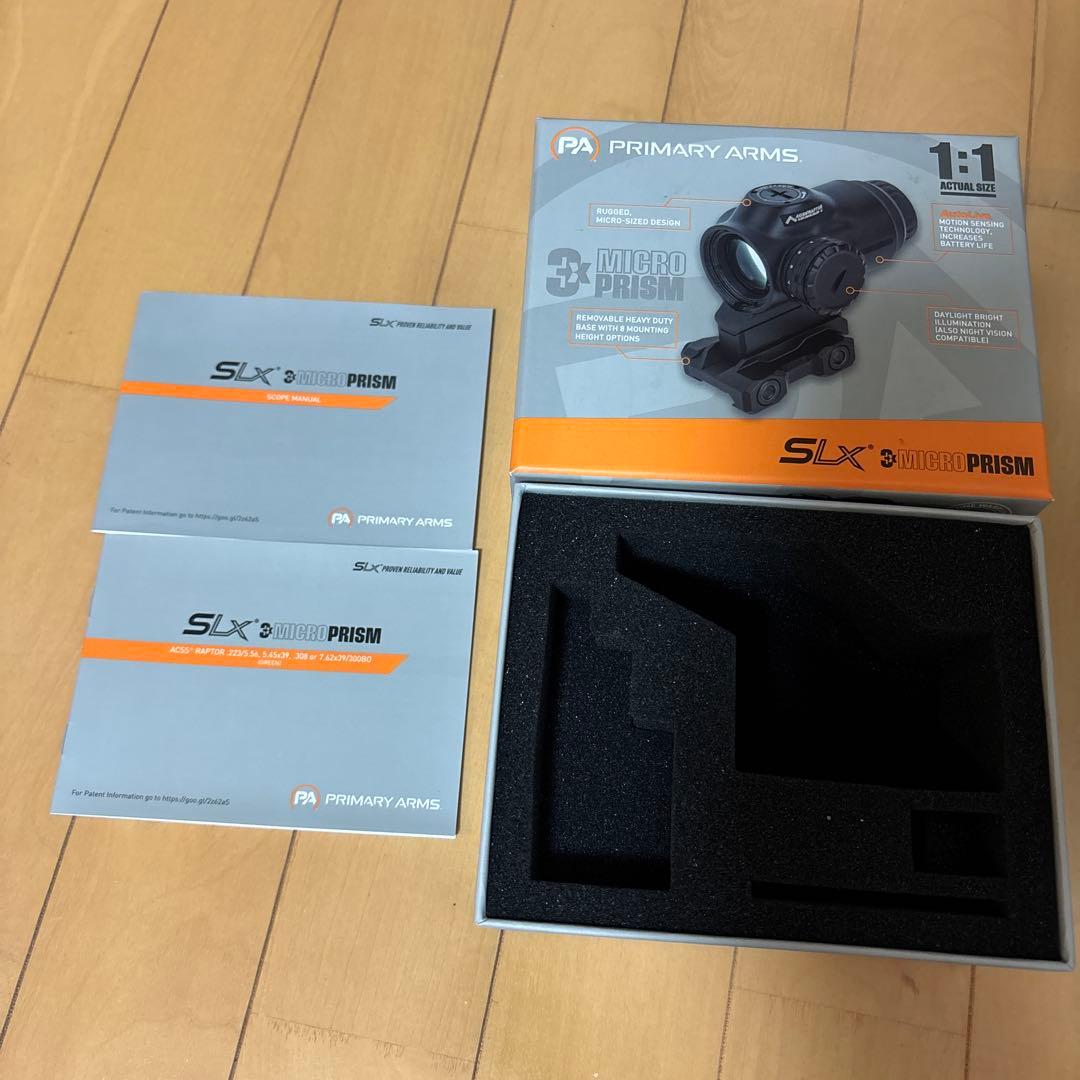 トイガン Primary Arms SLx 3X MicroPrism withGreen