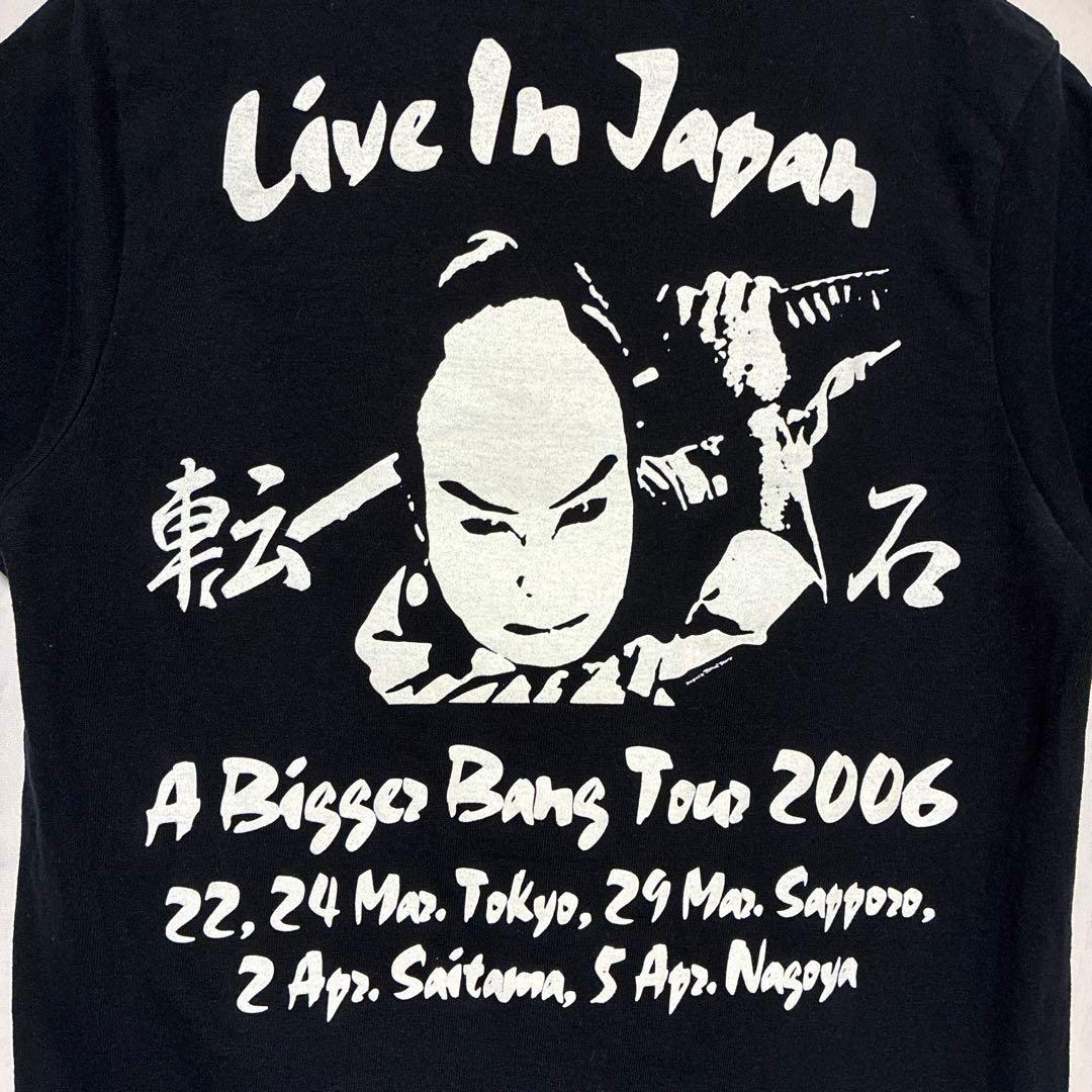 ローリングストーンズ 黒 2006サムライTシャツ