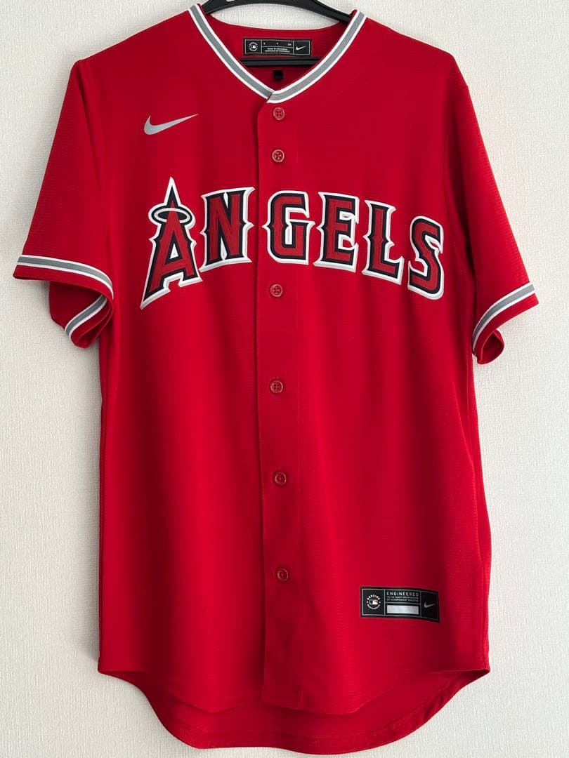 【正規品】大谷翔平選手　ロサンゼルスエンゼルス時代　オルタネイトユニフォーム　S