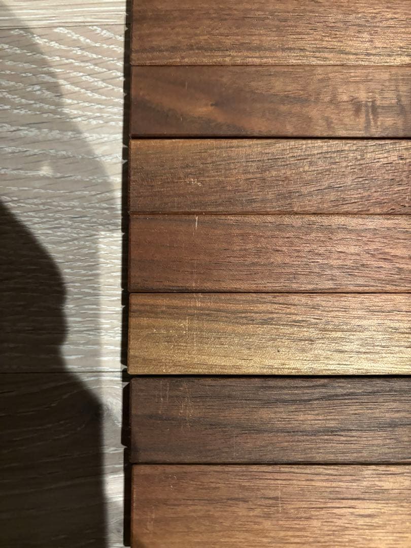 ま*ー様 what we want ロールテーブル　ウォールナット　大