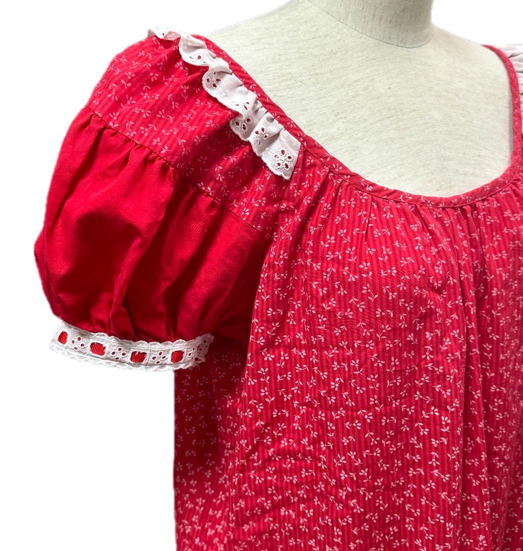 1980s ビンテージ ムームー 　タグなし