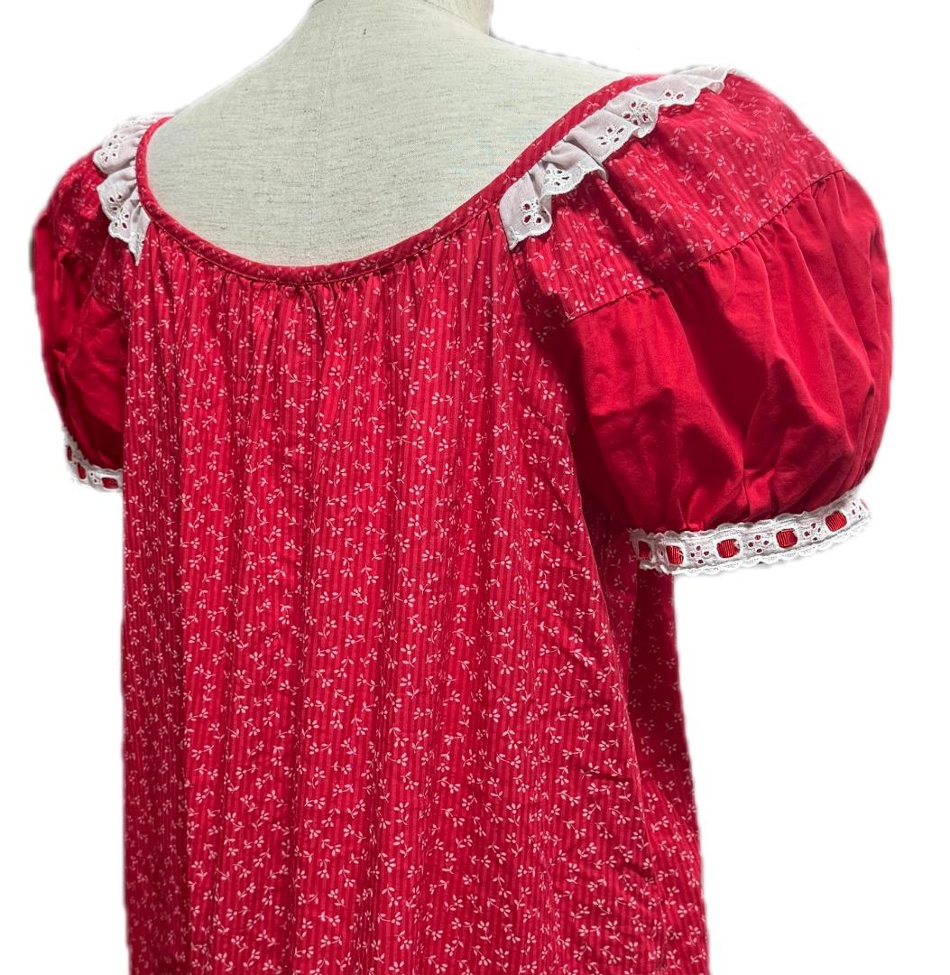 1980s ビンテージ ムームー 　タグなし