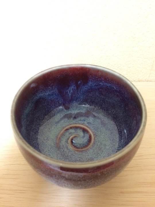 茶道具 茶碗 清水焼平安暁峰造の抹茶碗