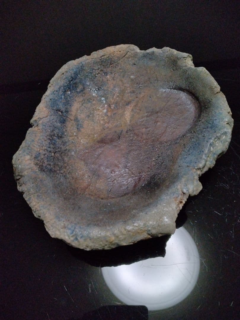 【備前焼 ３足皿】伝統工芸士  森本 桂／送料込み！