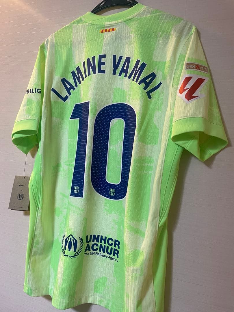 ヤマル オーセンティックユニフォーム バルセロナ 25-26 24-25 サード