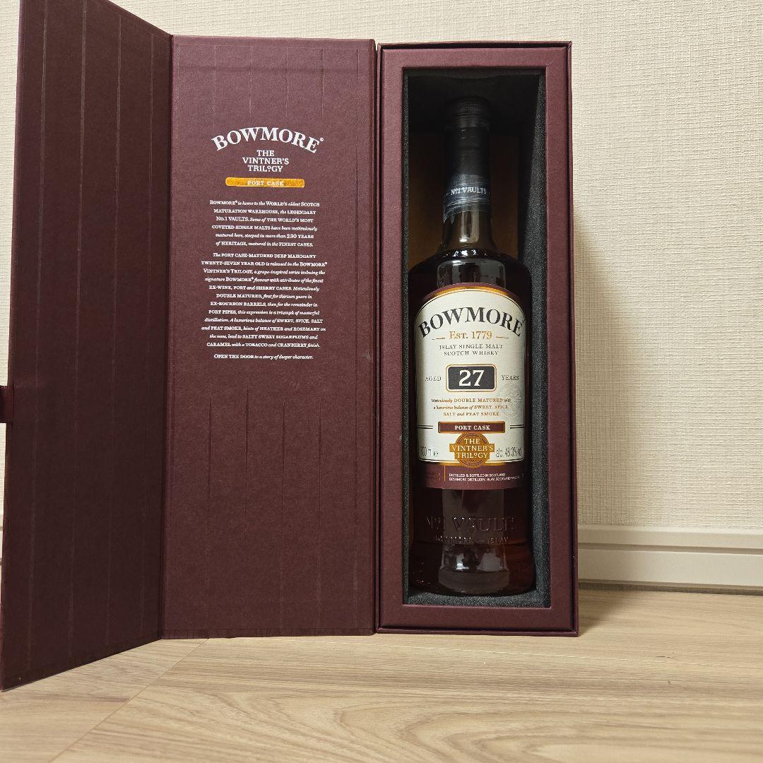 ボウモア 27年　 ポートカスク ヴィンナーズト