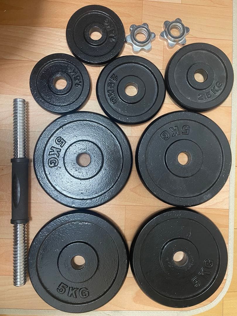 送料込み　梱包配送たのめる便 可変式ダンベル30kg②