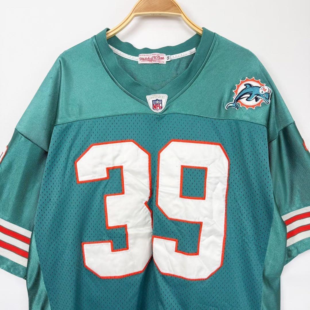 Mitchell&Ness NFLドルフィンズ #39 ゲームシャツ S21