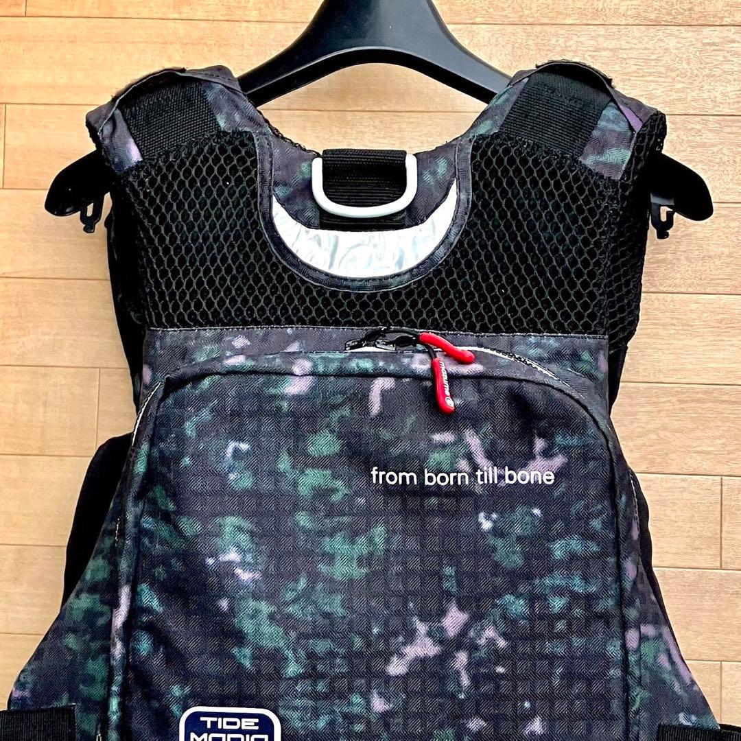 美品 MZX タイドマニア フローティングベスト ゲームベスト ライフジャケット