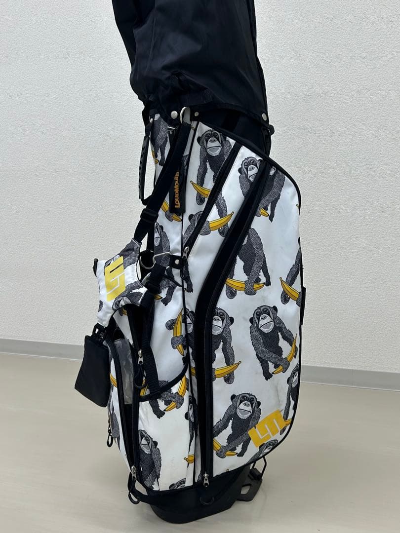 【used】ラウドマウス　LM-CB0021 キャディバッグ チンパンジー