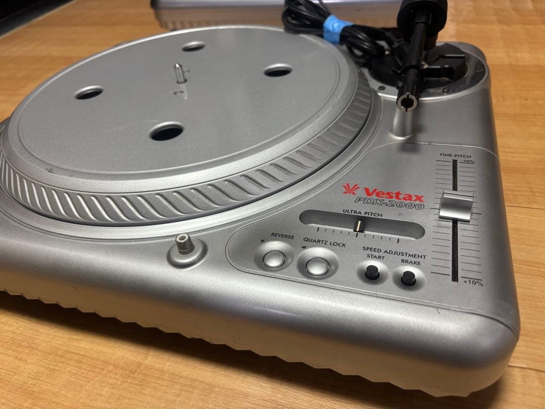 Vestax PDX-2000 1台+ジャンク1台+ダストカバー