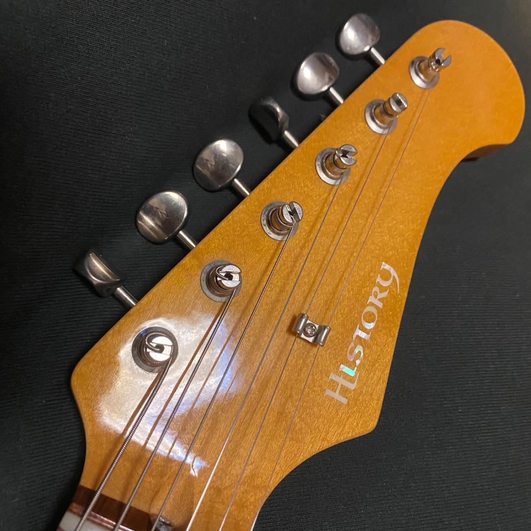 HISTORY HS-SV オールラッカー ヘリテイジウッド ストラトタイプ