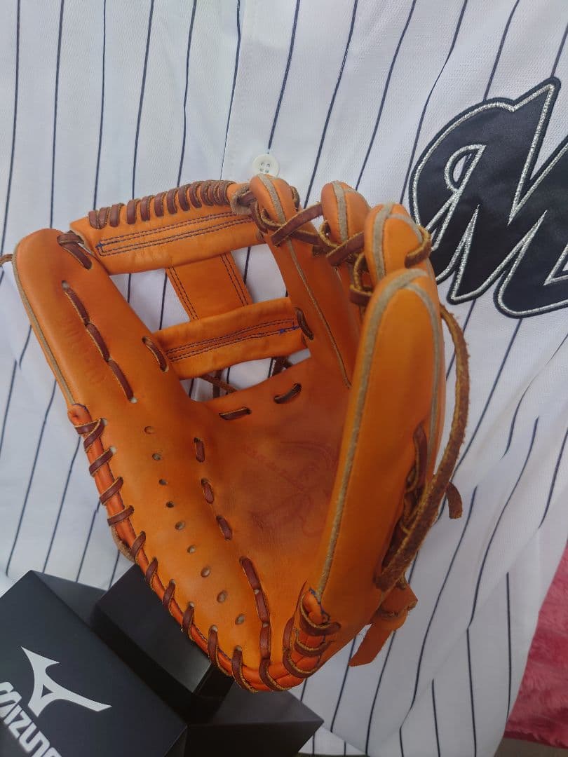 NPB ラグデリオン プロ野球選手支給品硬式 グラブ、ミット2点セット